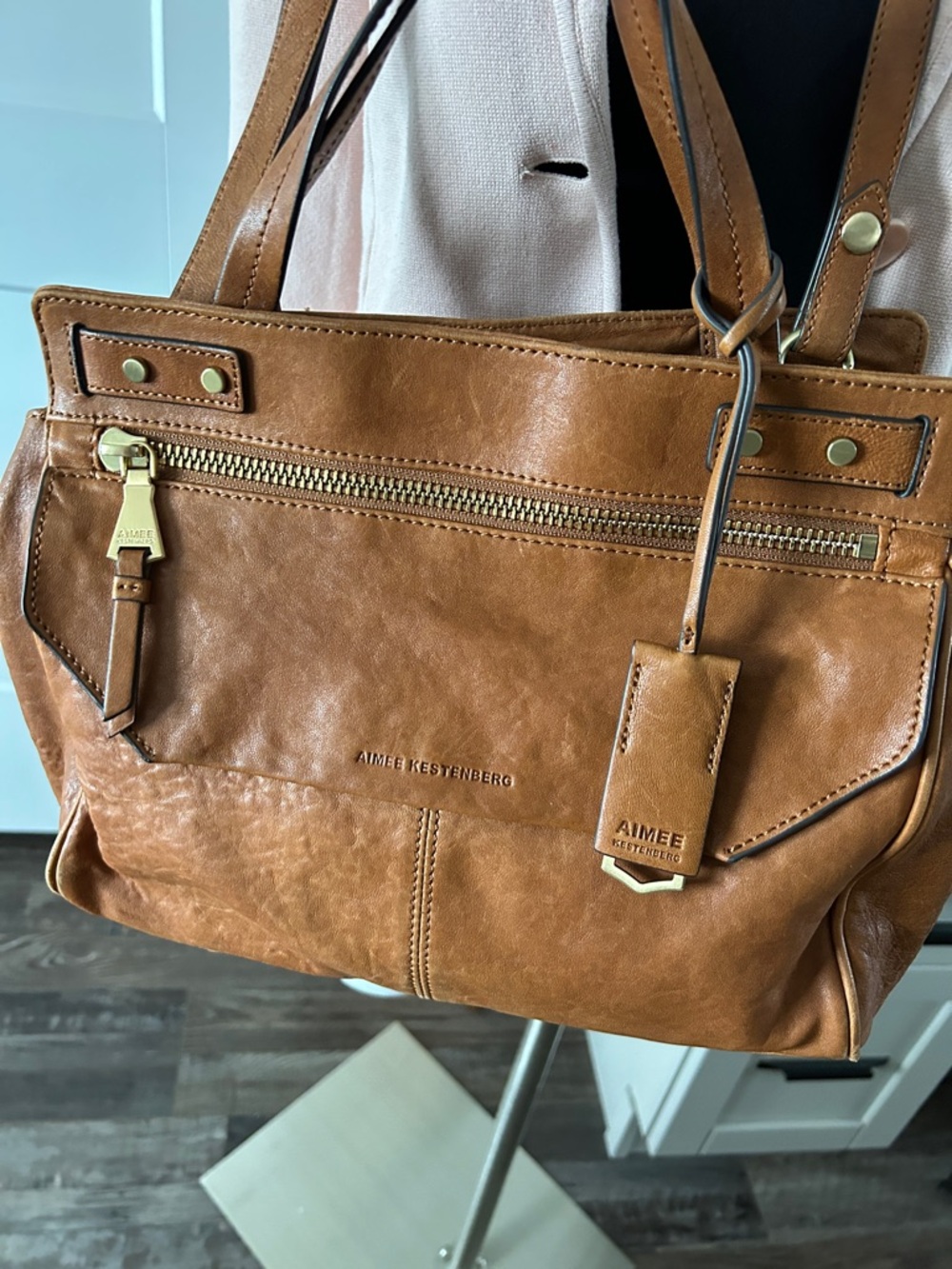 Aimee Kestenberg Buttery Soft Leather Satchel ✨ - Picture 13 of 14